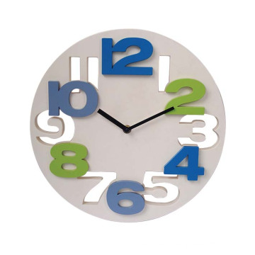 3D digital wall clock